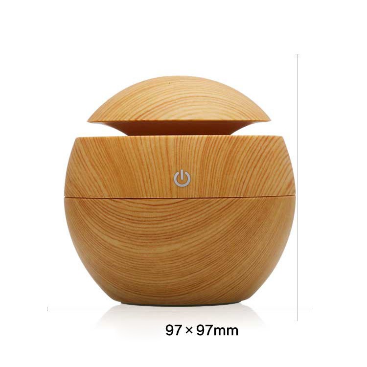 FEA U8 Aroma Diffuser Ultrasonic Humidifier with LED Lights Silent Operation USB Power - Light wood Grain-13