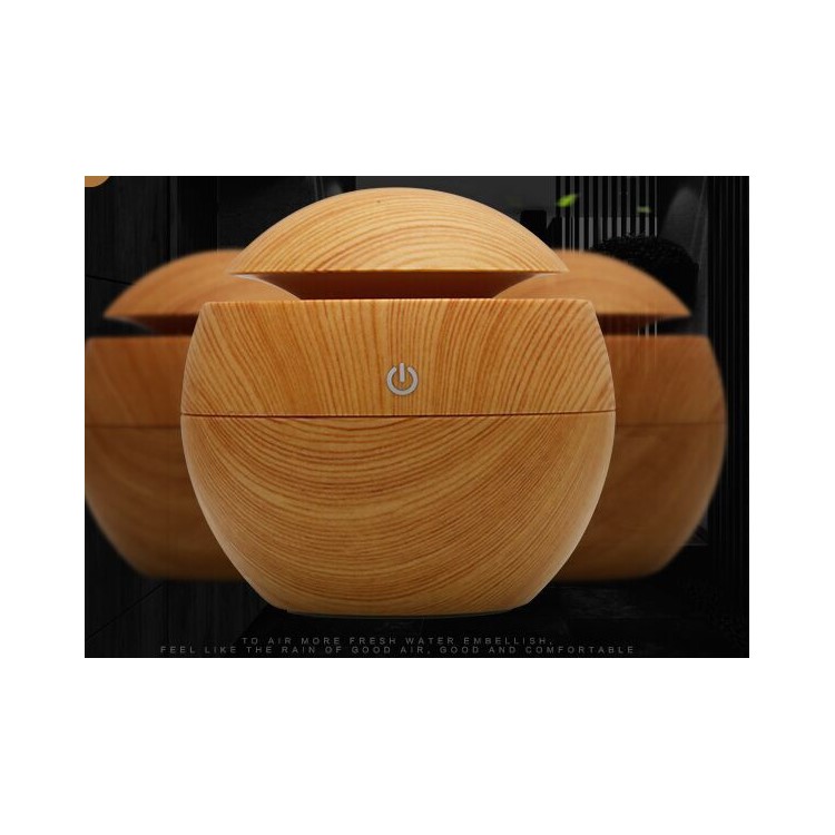 FEA U8 Aroma Diffuser Ultrasonic Humidifier with LED Lights Silent Operation USB Power - Light wood Grain-15