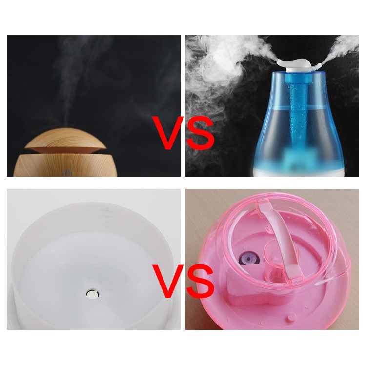 FEA U8 Aroma Diffuser Ultrasonic Humidifier with LED Lights Silent Operation USB Power - Light wood Grain-20