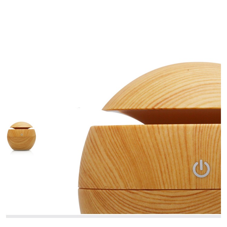 FEA U8 Aroma Diffuser Ultrasonic Humidifier with LED Lights Silent Operation USB Power - Light wood Grain-8