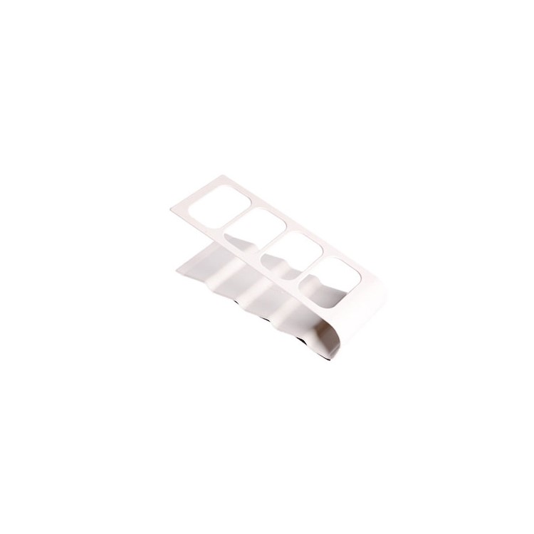 TV/Air Conditioner Remote Controller Stand 4-Slot Organizer - White-1