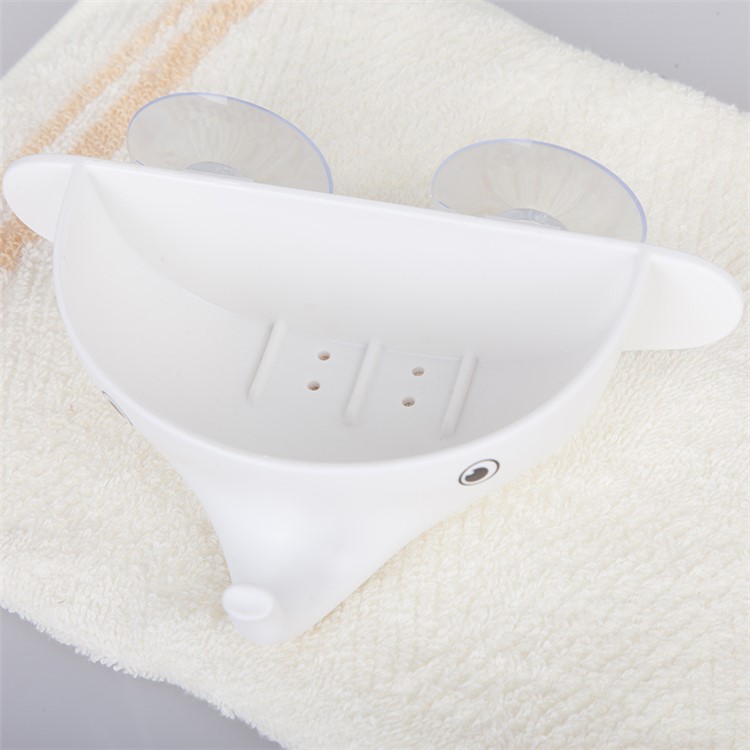 ANYA Adorable Elephant Plastic Soap Holder with Suction Cup-4