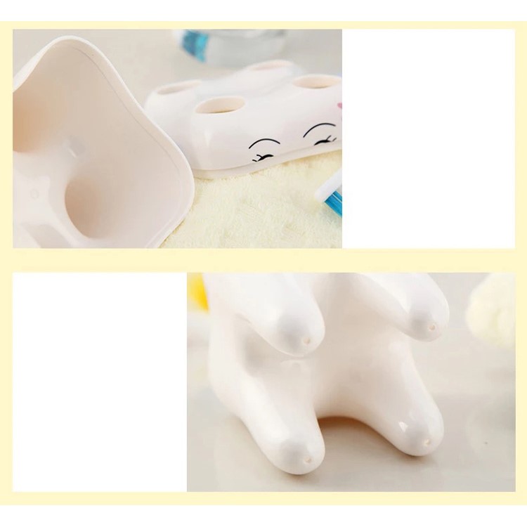 ANYA Cute Cartoon Tooth Shaped Toothbrush Holder for Children-13
