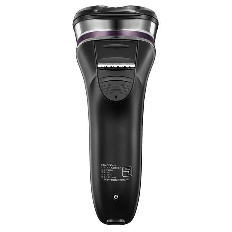 FLYCO FS376 3D Floating Triple-head Shaver Rechargeable Razor with LED Display-2