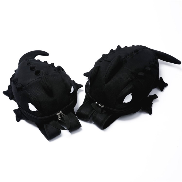 Dinosaur Monster Backpack Students Backpacking Packs, Size: 56 x 35cm - Black-2