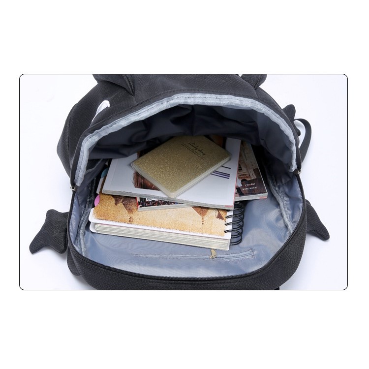 Dinosaur Monster Backpack Students Backpacking Packs, Size: 56 x 35cm - Black-3