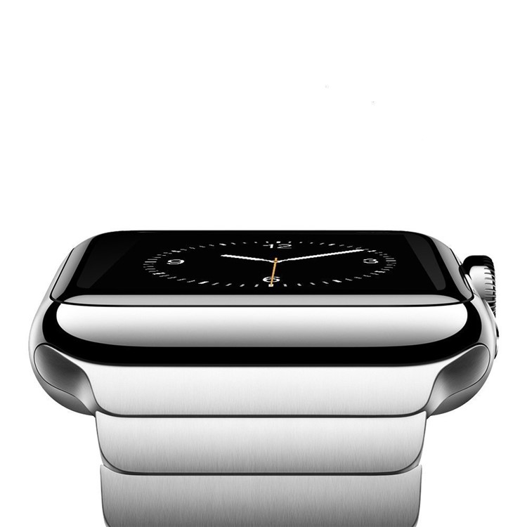 316L Stainless Steel Watch Band Replacement for Apple Watch 38mm Series 3 Series 1 Series 2 - Silver Color-5