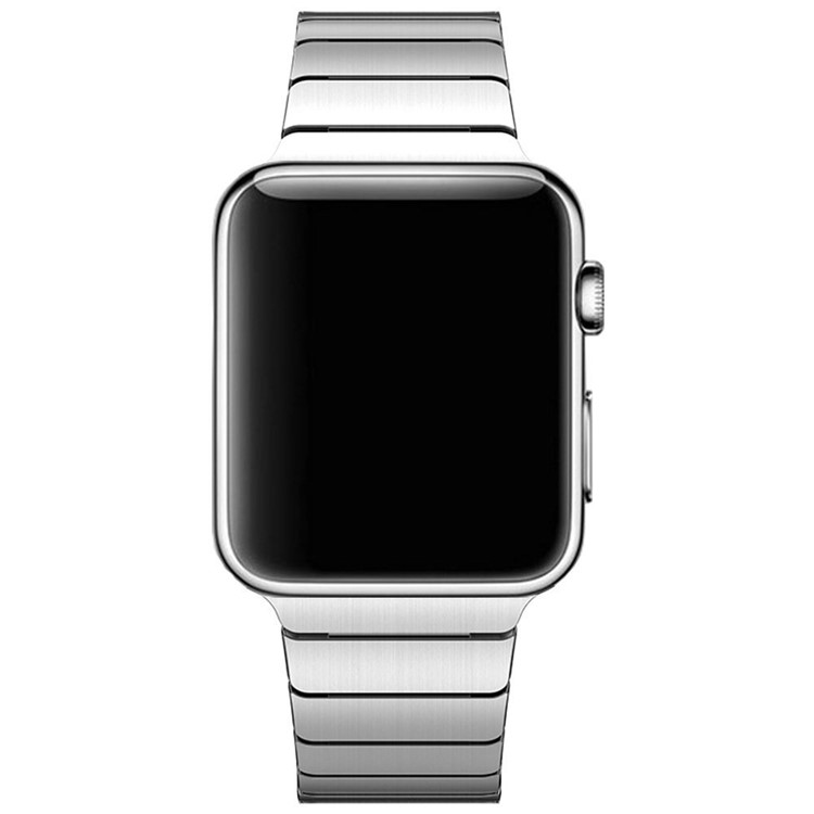 Luxury 316L Stainless Steel Watch Band Replacement for Apple Watch Series 4 44mm / Series 3 / 2 / 1 42mm - Silver Color-4