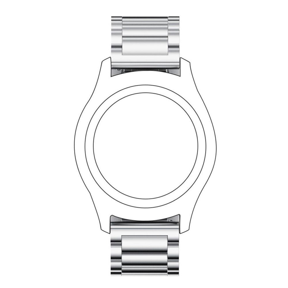 Klassisches Edelstahlbandarmband Für Samsung-Gang S3 Frontier - Silberfarbe-2