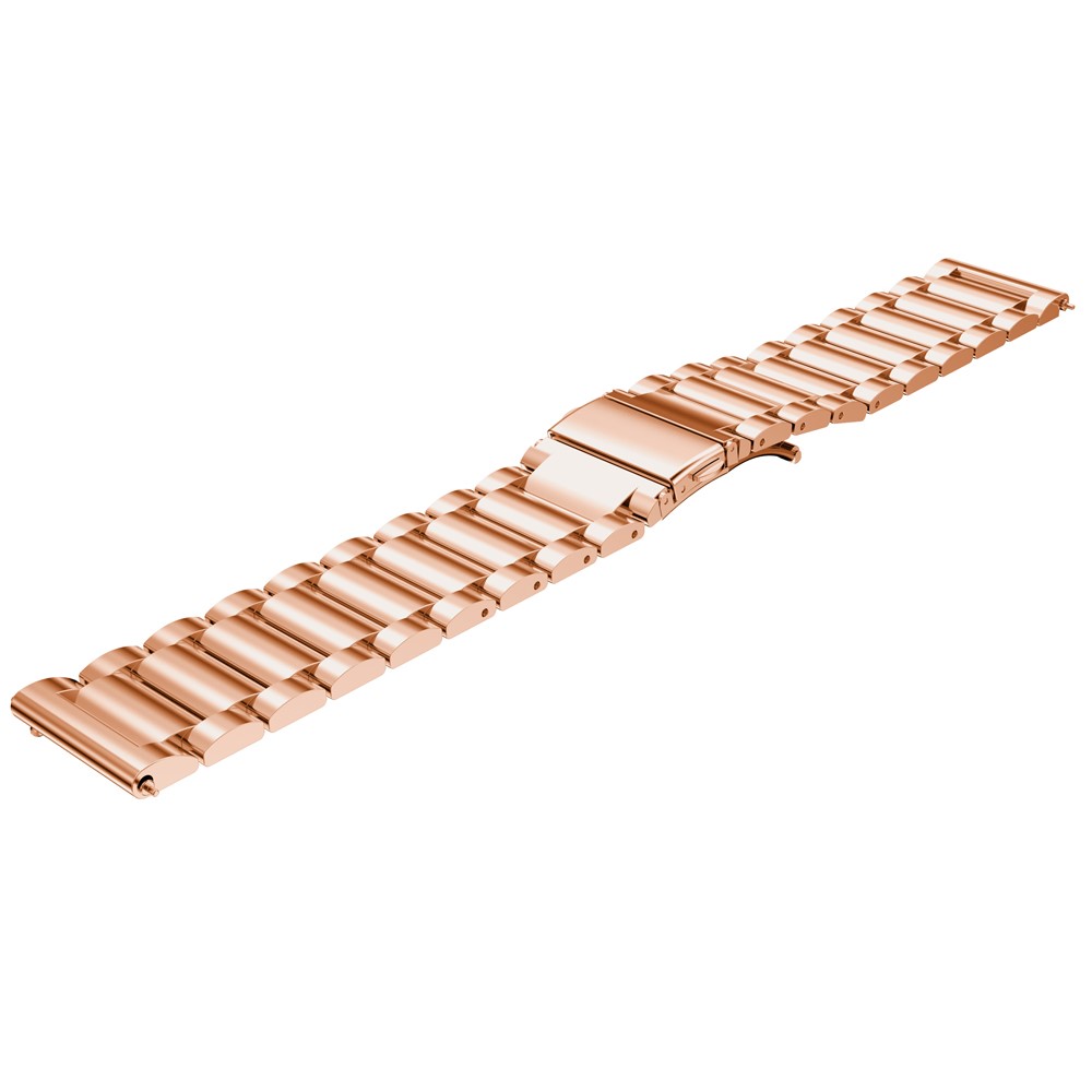 Classic Stainless Steel Watchband Wrist Strap for Samsung Gear S3 Frontier - Rose Gold Color-7