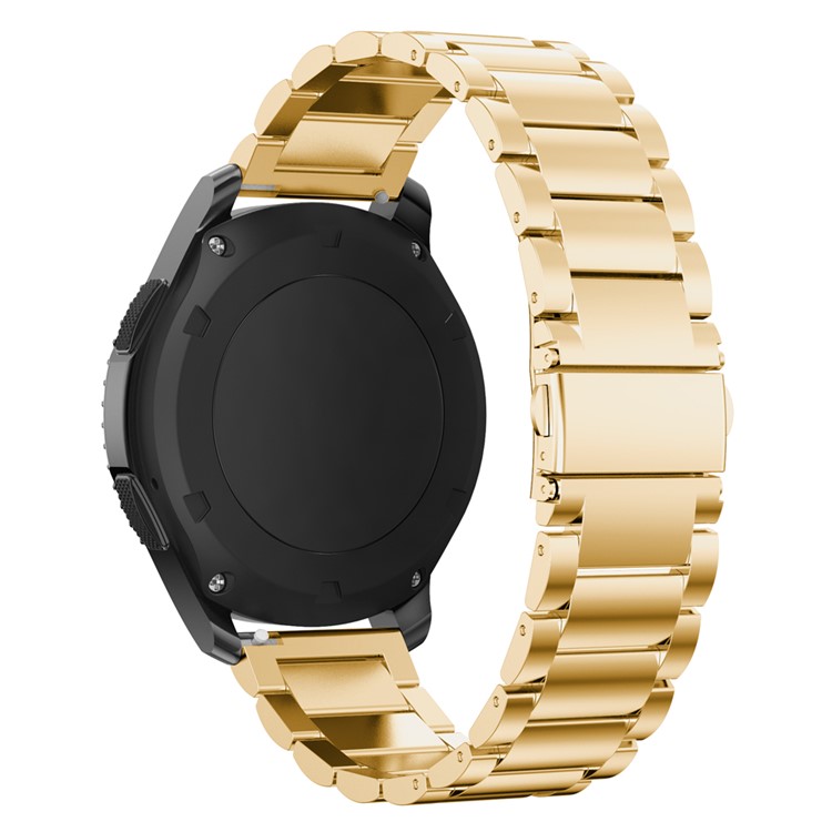 Luxus Edelstahlarmbanduhrband Für Samsung-Gang S3 Grenze - Goldfarben-4