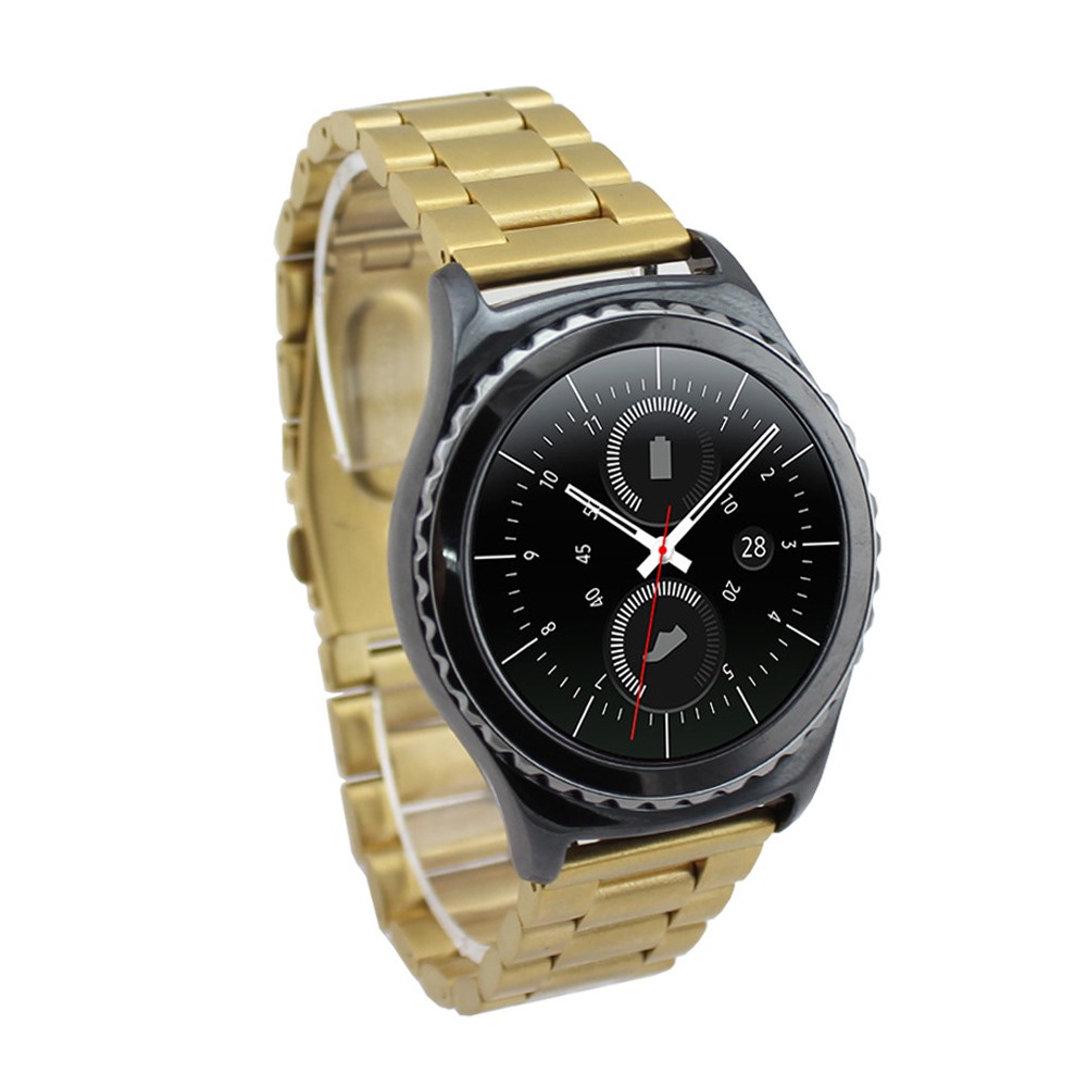 Solid Stainless Steel Wrist Band for Samsung Gear S2 Classic SM-732 - Gold Color-5