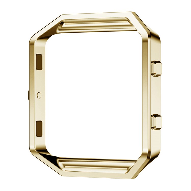 Luxury Milanese Stainless Steel Magnetic Watch Band with Bumper Frame for Fitbit Blaze - Gold Color-4