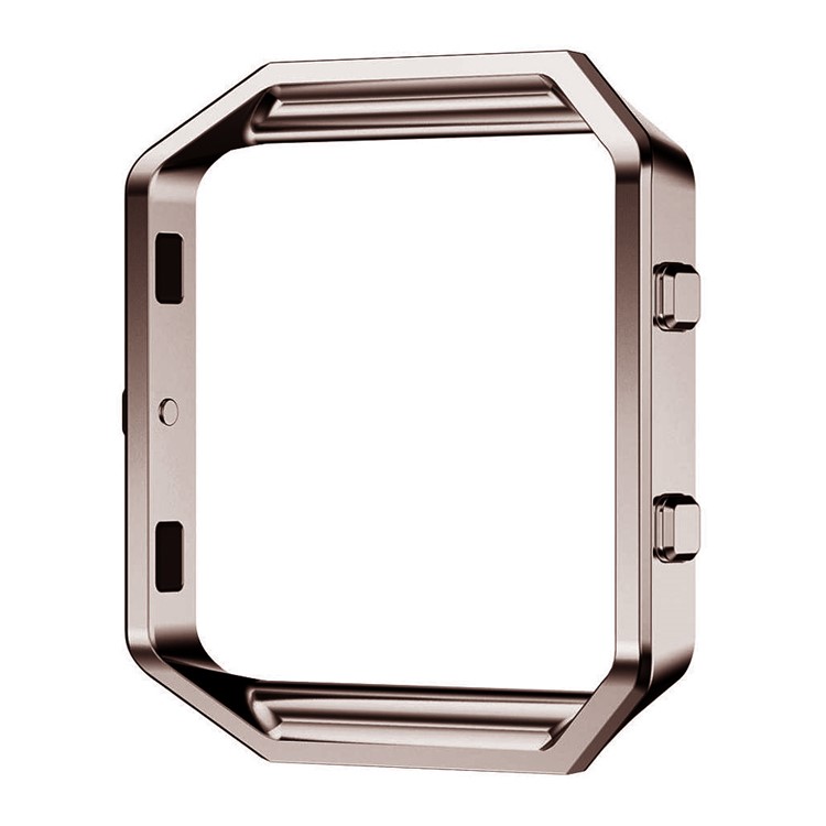 Luxury Milanese Stainless Steel Magnetic Watch Strap Replacement with Frame for Fitbit Blaze - Coffee-4