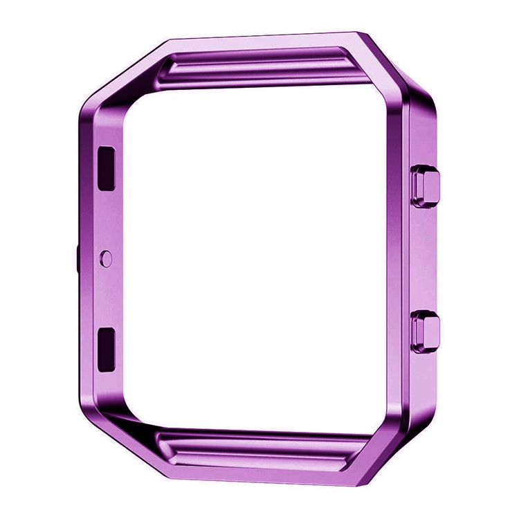 Magnetic Milanese Stainless Steel Mesh Watch Strap with Bumper Frame for Fitbit Blaze - Dark Purple-4
