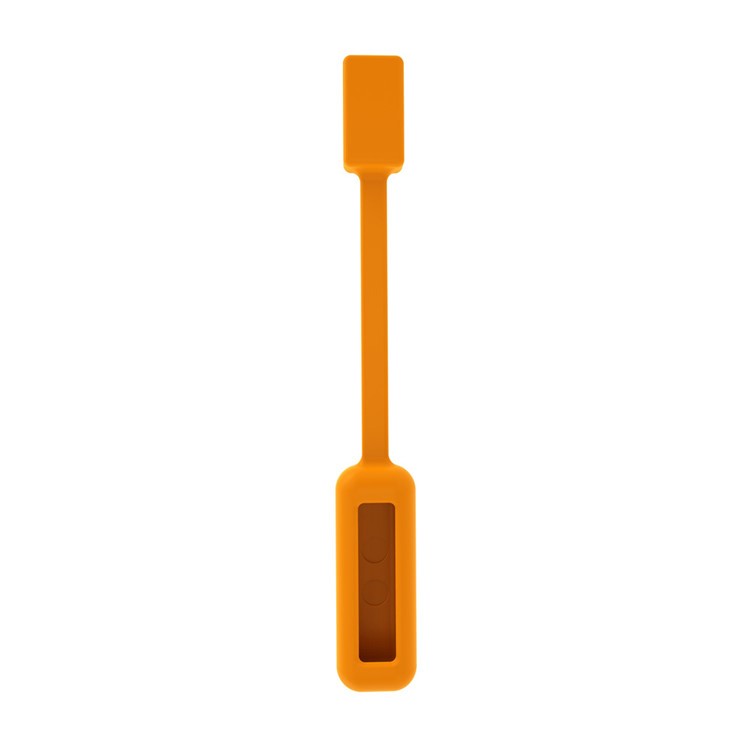 Silicone Magnetic Strap Clasp for Fitbit Flex 2 - Orange-2