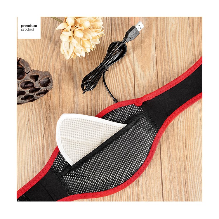 HOCO Portable Infrared Therapy Neck Brace Heating Pain Relief Strap Belt-7