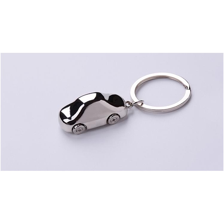 Mini Car Design Zinc Alloy Metal Key Ring Gadget with Polished Anti-rust Surface-2