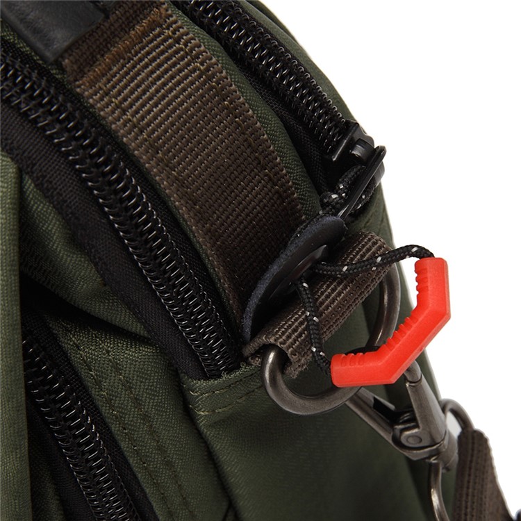 KOROVO RFID Signal Shielding Shoulder Bag Anti-degaussing Anti-theft Wallet Case Anti-theft Waist Bag (B9802) - Army Green-7