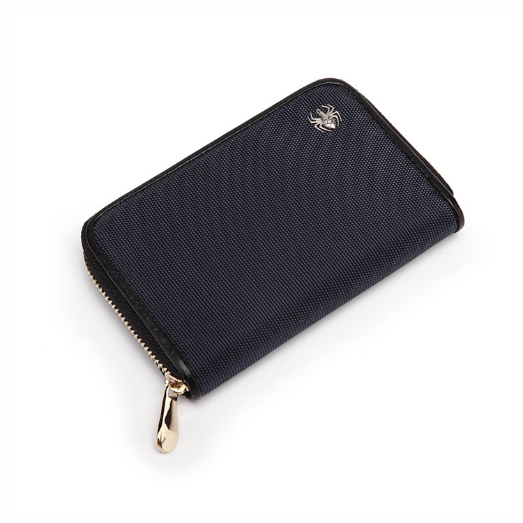 KOROVO RFID Signal Shielding Pouch Anti-degaussing Wallet Case (D6801) - Navy Blue-12
