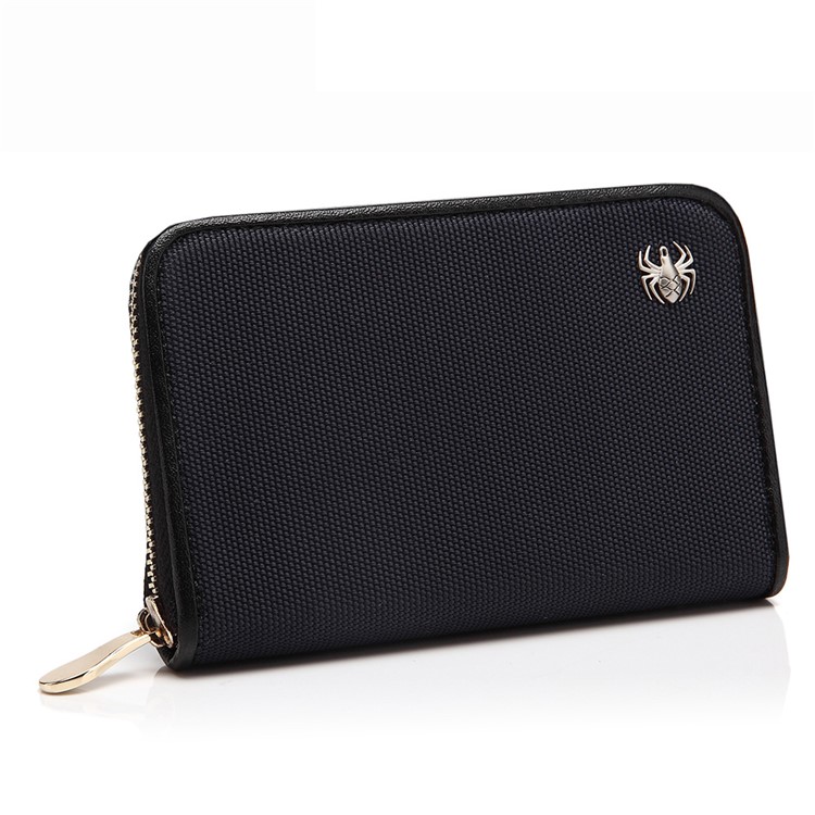 KOROVO RFID Signal Shielding Pouch Anti-degaussing Wallet Case (D6801) - Navy Blue-3