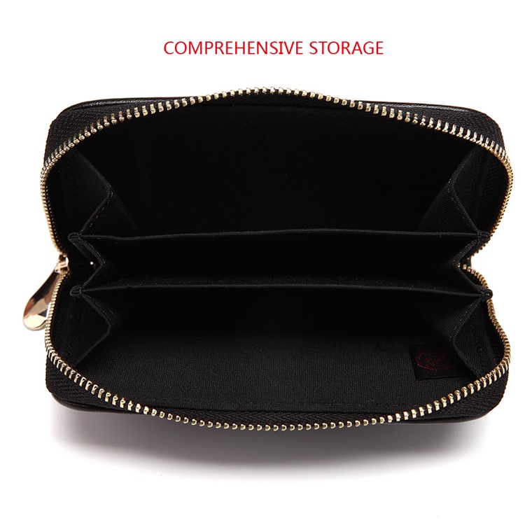 KOROVO RFID Signal Shielding Pouch Anti-degaussing Wallet Case (D6801) - Navy Blue-9