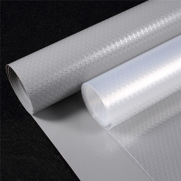 3Rolls/Lot DIY Multipurpose Waterproof Spots Texture EVA Pad Antibacterial Anti-slip Drawer Mat - Transparent-9
