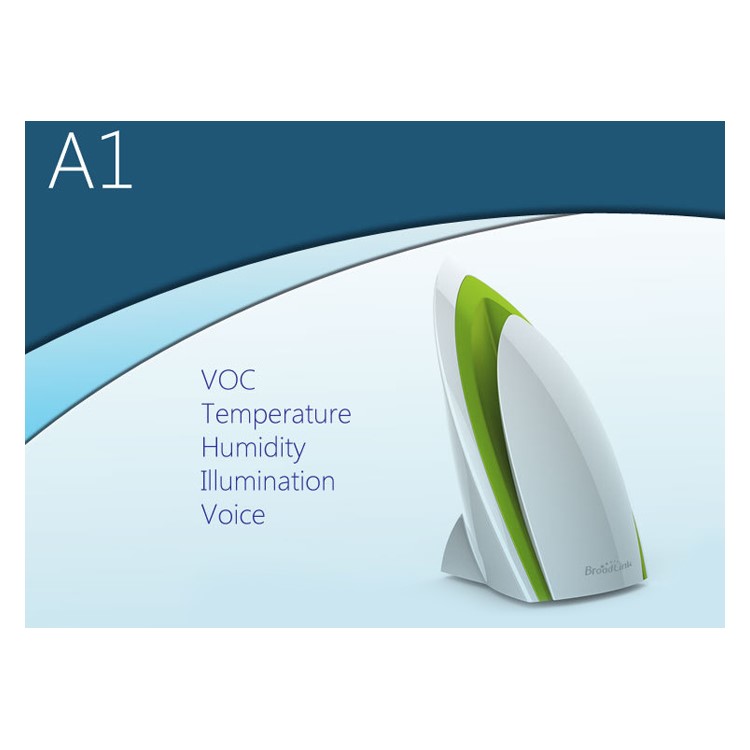 BROADLINK A1 E-Air Smart Home Air Detector Intelligent Home Monitor - White / EU Plug-4