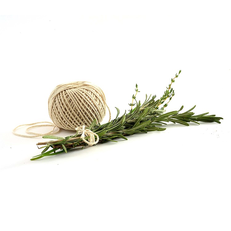 Corde De Cuisine De Corde De Coton De DIY Naturel, 2mm X 350m - Blanc-10