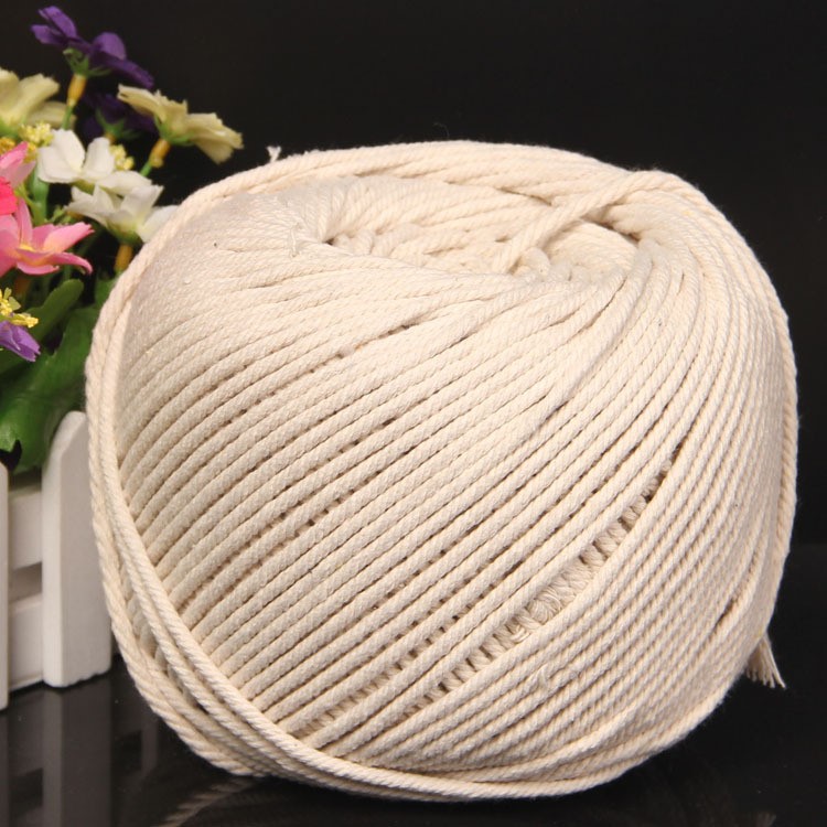 Corde De Cuisine De Corde De Coton De DIY Naturel, 2mm X 350m - Blanc-15