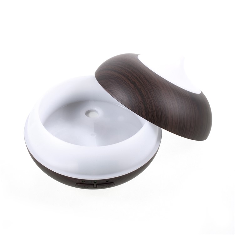 150ml Wood Grain Mini Aroma Essential Oil Diffuser with Color LED Lights Changing and Auto Shut-off - EU Plug-4