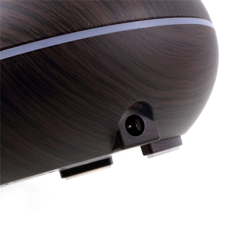 150ml Wood Grain Mini Aroma Essential Oil Diffuser with Color LED Lights Changing and Auto Shut-off - EU Plug-6