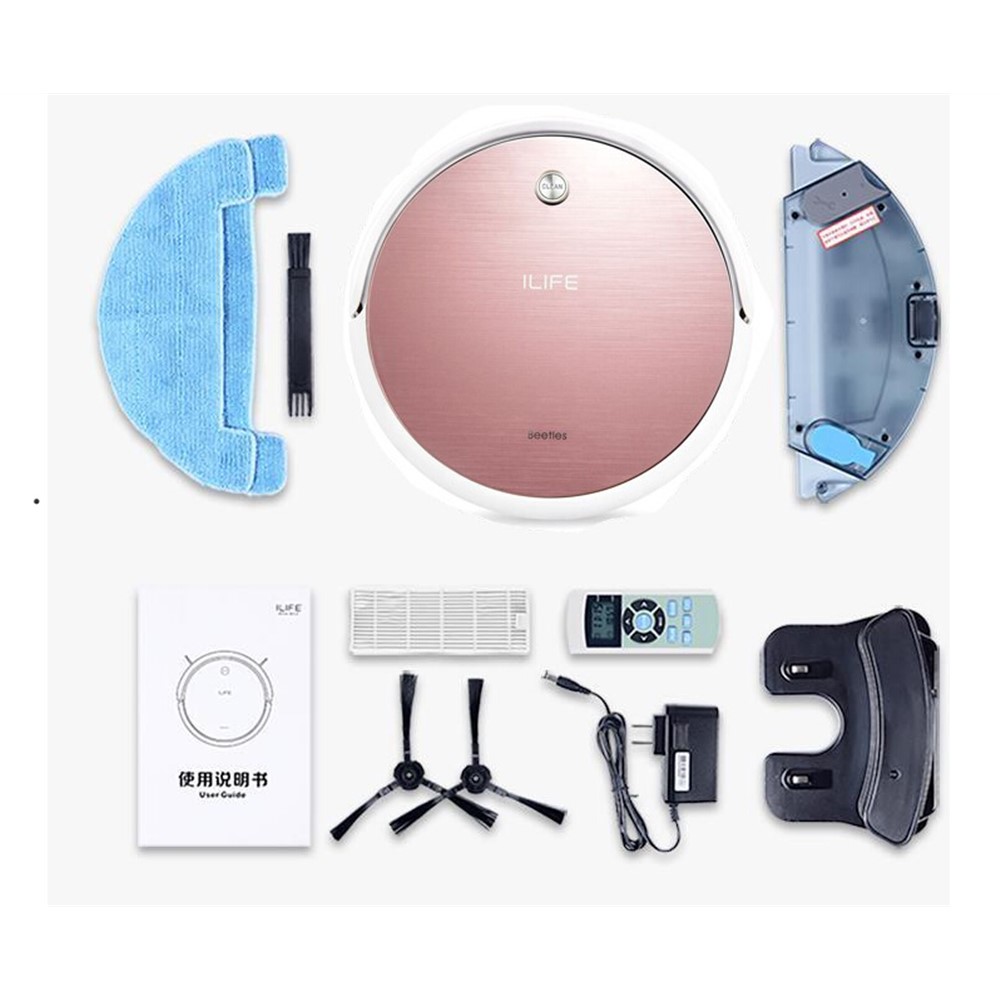 ILIFE X431 Auto Robot Vacuum Cleaner for Home Wet and Dry Clean - EU Plug-2