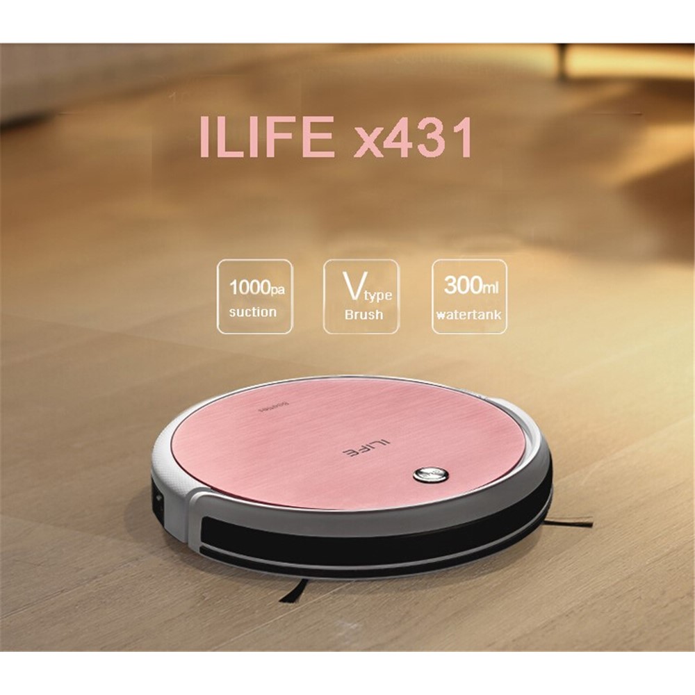 ILIFE X431 Auto Robot Vacuum Cleaner for Home Wet and Dry Clean - EU Plug-6