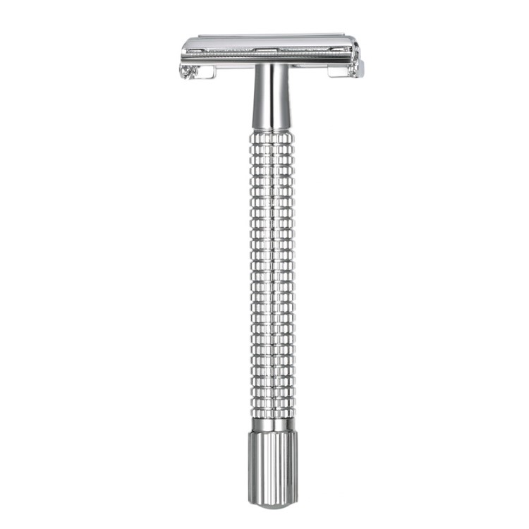 BAILI Men's Classic Shaving Razor Butterfly Opening Safety Razor with Blade (BT131)-2