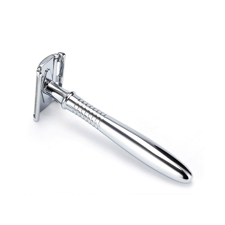 BAILI BD191 Classic Manual Shaver Double Edge Safety Razor with Long Handle-2