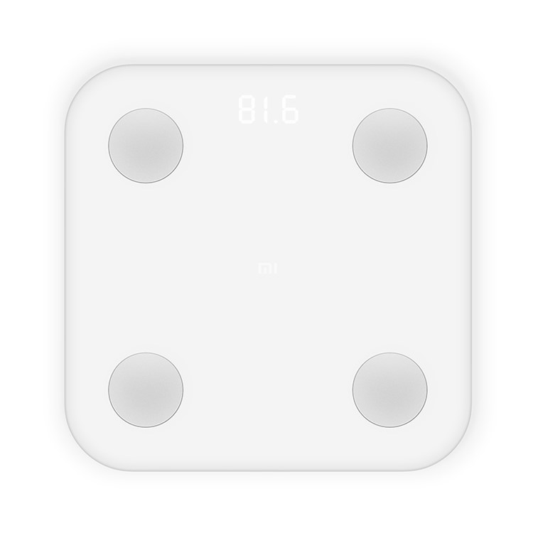 XIAOMI Mi Body Fat Smart Scale Bluetooth 4.0 LED Digital Display - White-2