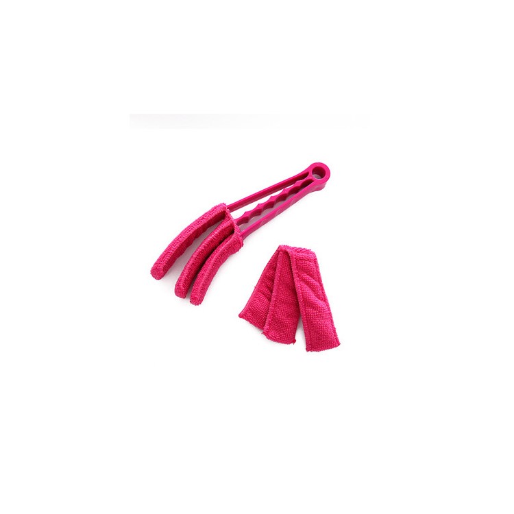 Window Blind Brush Dust Cleaner for Air Conditioner - Rose-1