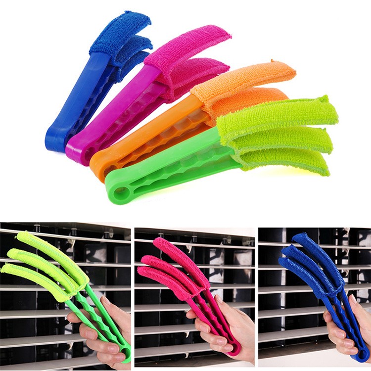 Window Blind Brush Dust Cleaner for Air Conditioner - Rose-2