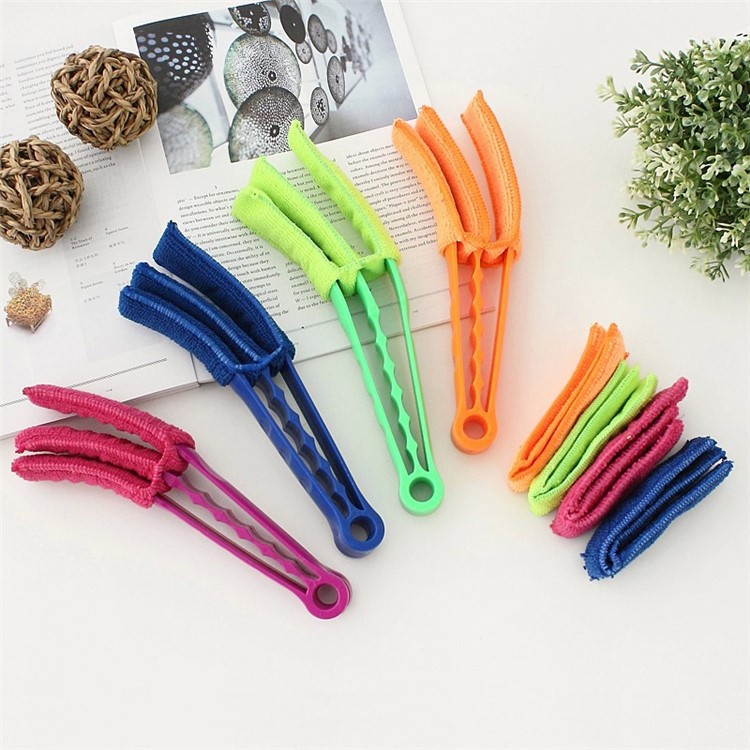 Window Blind Brush Dust Cleaner for Air Conditioner - Rose-5