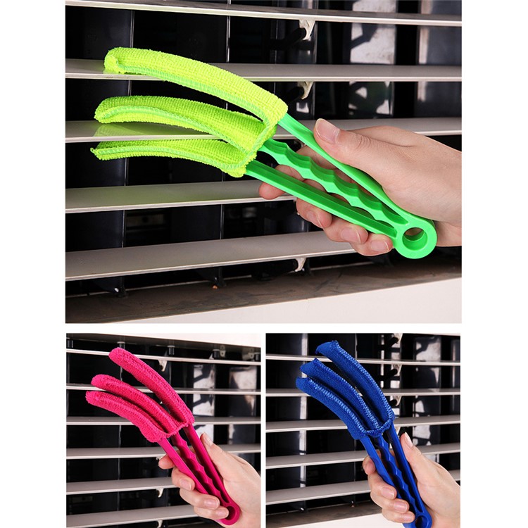 Window Blind Brush Dust Cleaner for Air Conditioner - Rose-6