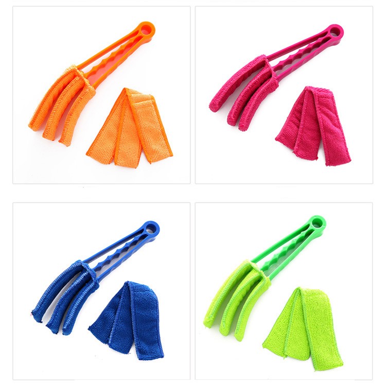 Window Blind Brush Dust Cleaner for Air Conditioner - Rose-7