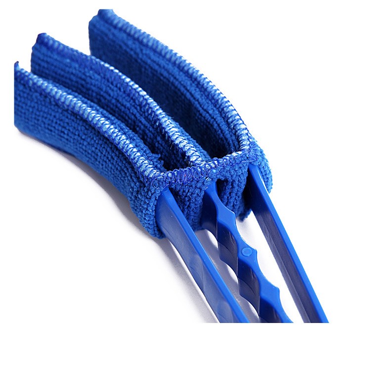 Window Blind Brush Dust Cleaner for Air Conditioner - Blue-7