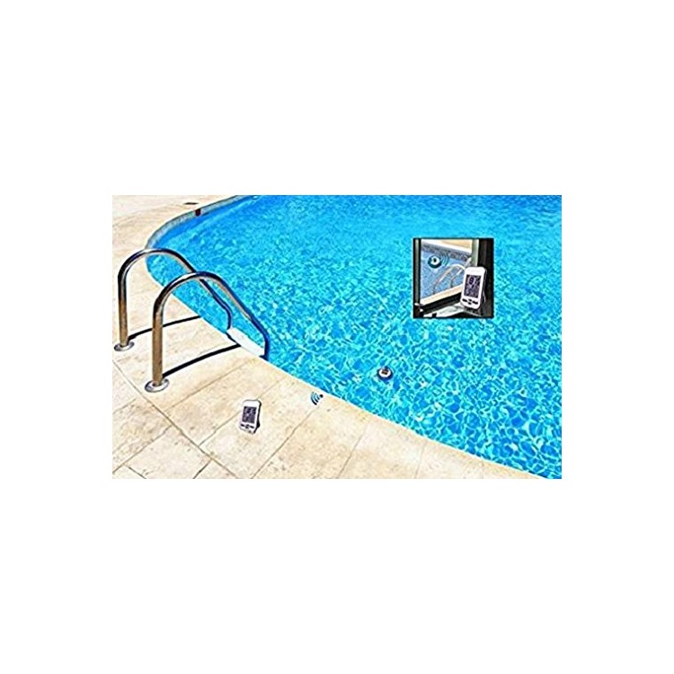 Floating Solar Rechargeable Wireless Pool Thermometer for Pool Spa Bathtub Fishpond (WT0224)-5
