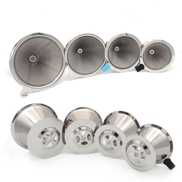 Stainless Steel Coffee Filter with Cup Stand, Diameter: 115mm-2