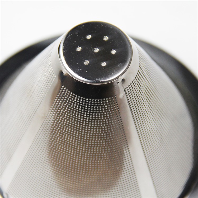 Stainless Steel Coffee Filter with Cup Stand, Diameter: 115mm-7