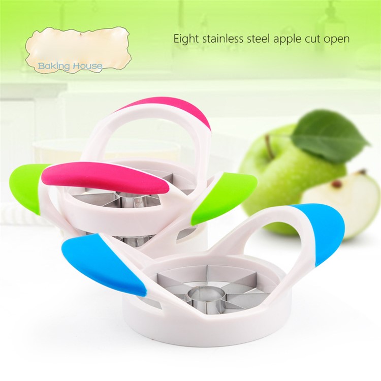 8-Blade Stainless Steel Apple Slicer Fruit Cutter Divider-3