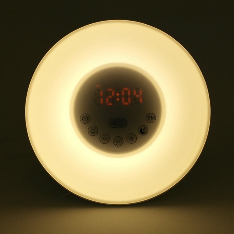 Bestselling Sunrise Simulation Wakeup LED Light Alarm Clock Bluetooth