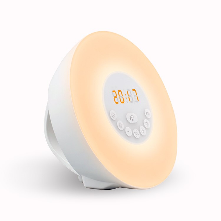 Bestselling Sunrise Simulation Wakeup LED Light Alarm Clock Bluetooth