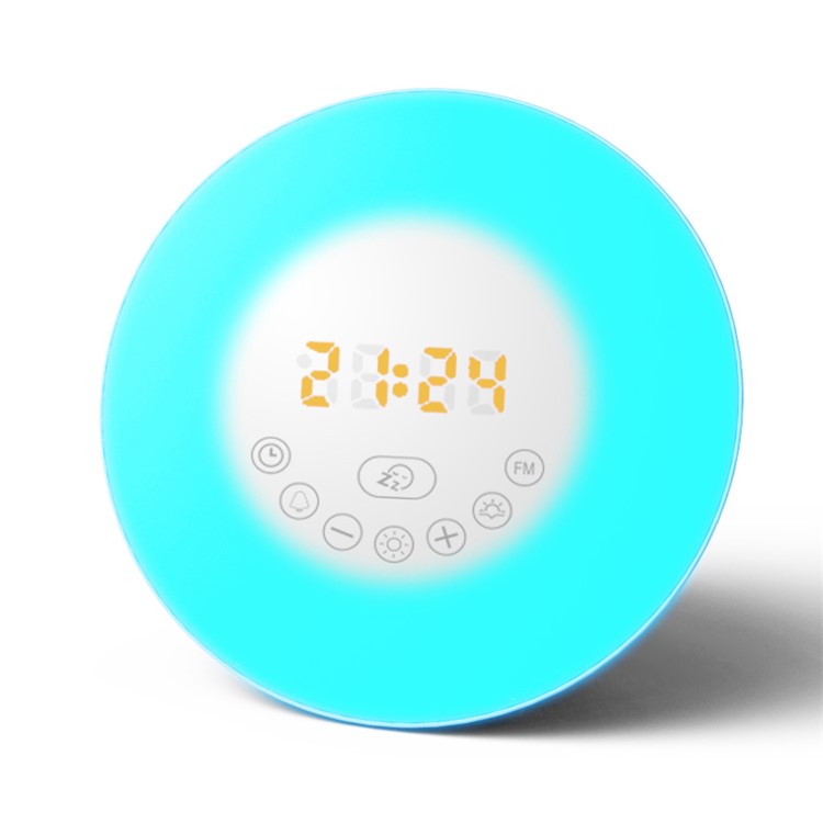 Bestselling Sunrise Simulation Wakeup LED Light Alarm Clock Bluetooth